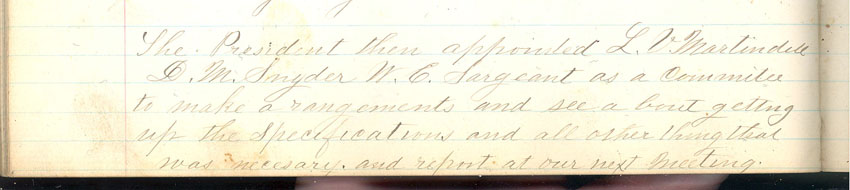 minute book